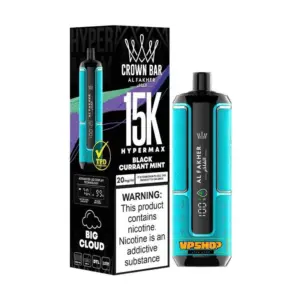 Al Fakher Crown Bar 15000 Puffs hypermax Disposable Vape