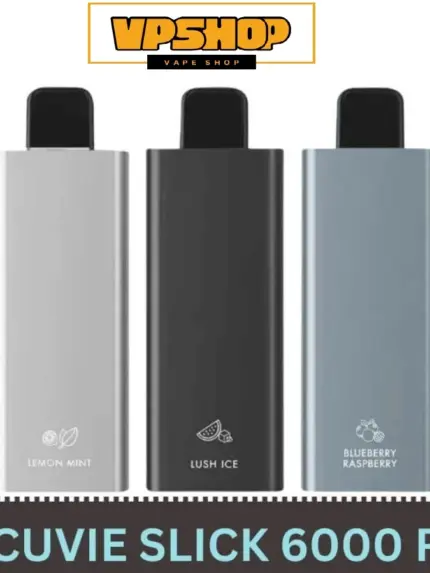 HQD Cuvie Slick 6000 Puffs Disposable Vape 50mg Nicotine