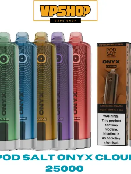 POD SALT Onyx Cloud 25000 Puffs 5mg Disposable Vape