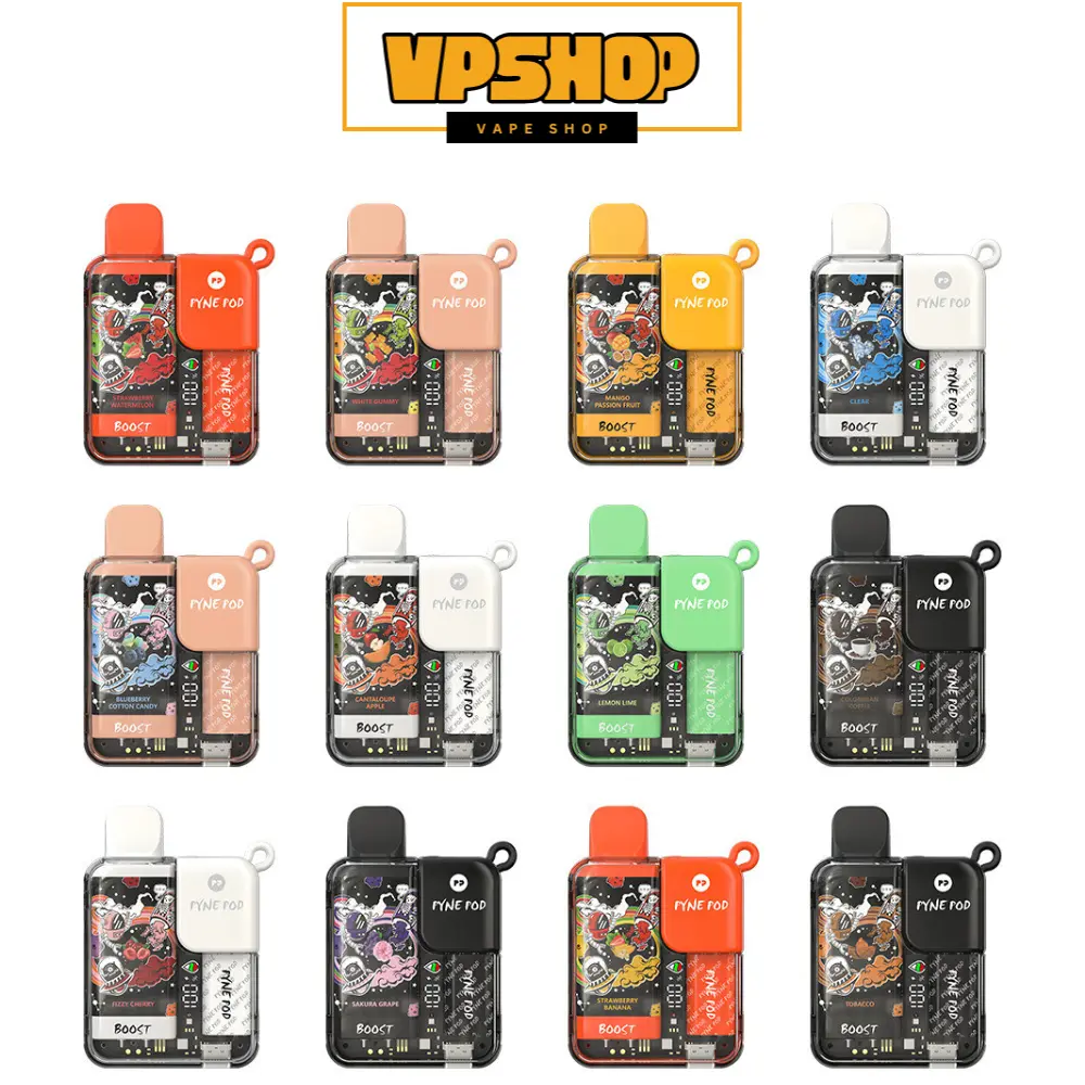 Pyne Pod 8500 Puffs Flavor Booster Disposable Vape Pyne Pod 8500 Puffs Flavor Booster Disposable Vape